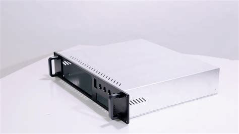 high quality customized 2u metal enclosure|2u aluminum rack enclosure.